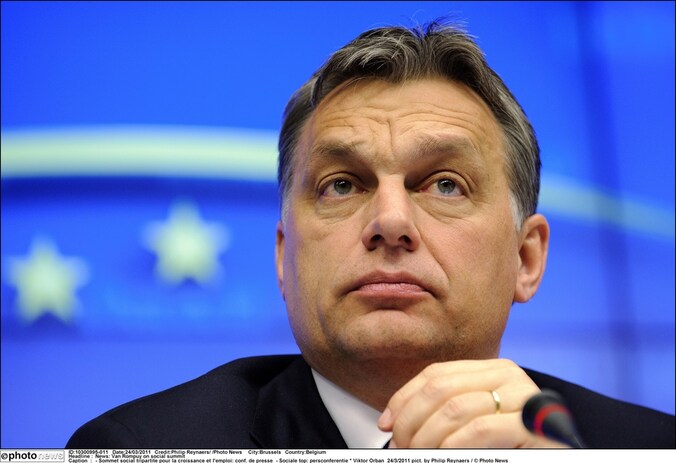 De Hongaarse premier Viktor Orban.