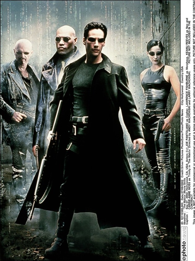 Poster van de film 'The Matrix'.
