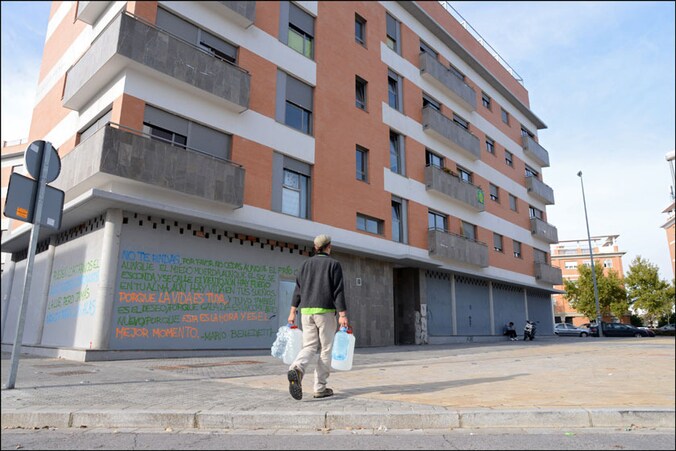 De leegstand in Spanje neemt hand over hand toe.