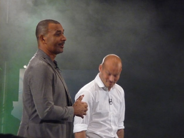 Ruud Gullit en Frederik Ljungberg