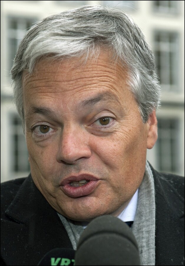 Buitenlandminister Didier Reynders (MR).