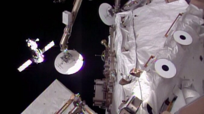 Beelden vauit de ISS