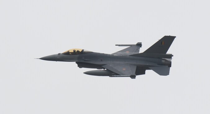 Een Belgische F16 (archiefbeeld)
