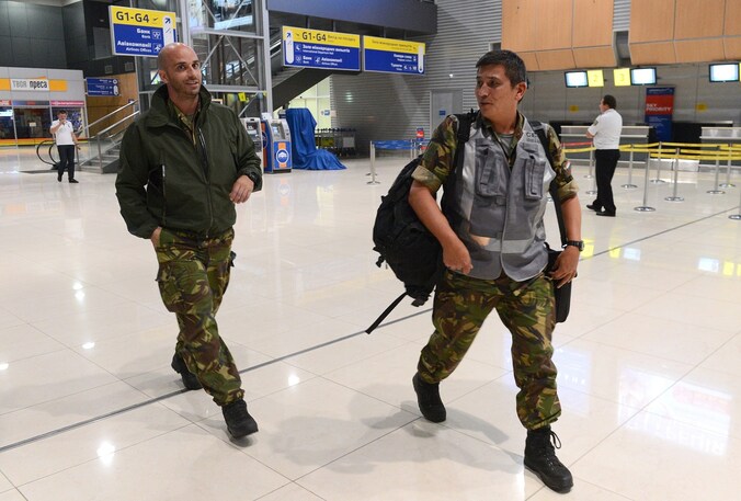 Het Nederlandse onderzoeksteam is inmiddels aangekomen op de luchthaven van Charkov.