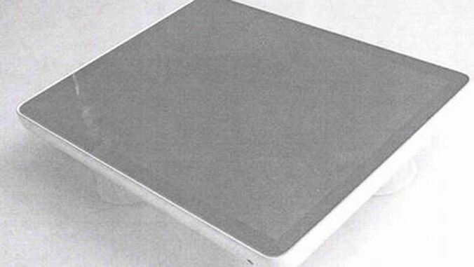 De Mockup 035-prototype van de iPad.