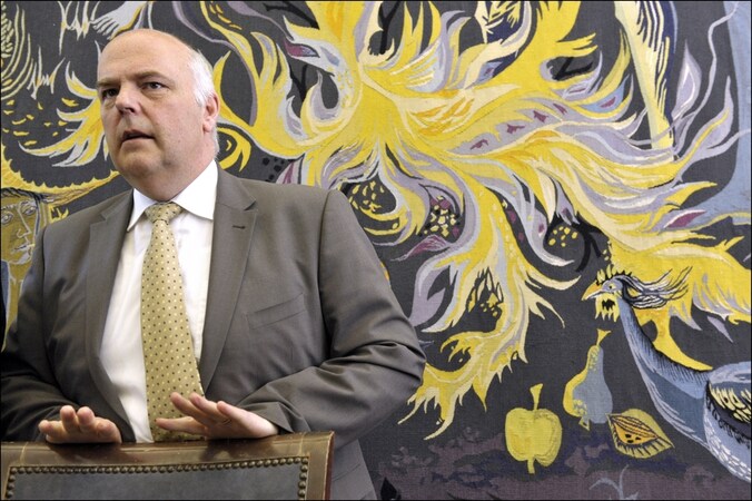 Senaatsvoorzitter Danny Pieters (N-VA).