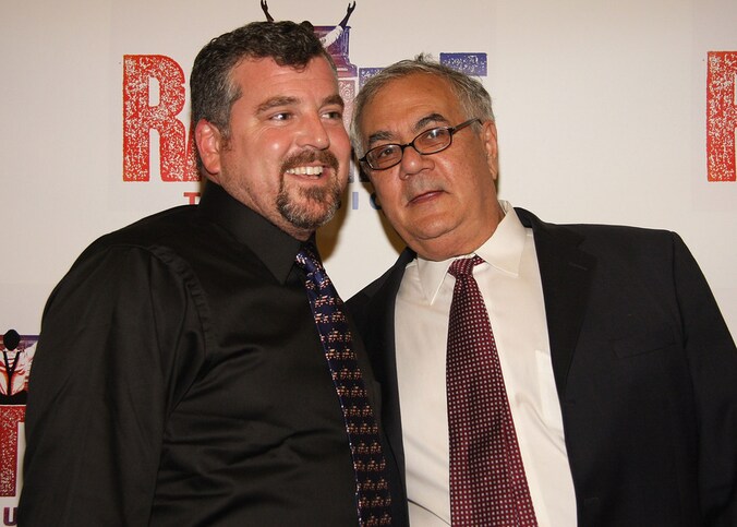 James Ready en Barney Frank in 2009.
