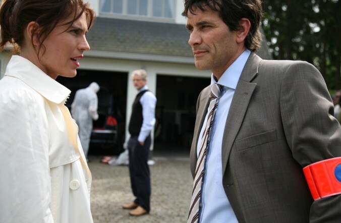 Joke Devynck en Koen De Bouw in 'Vermist'.