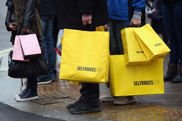 Selfridges drive-thru shop.