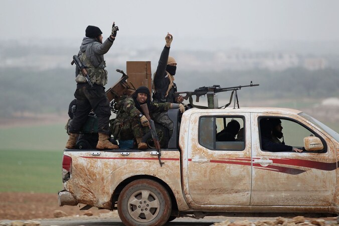 Leden van het Al-Nusra Front.