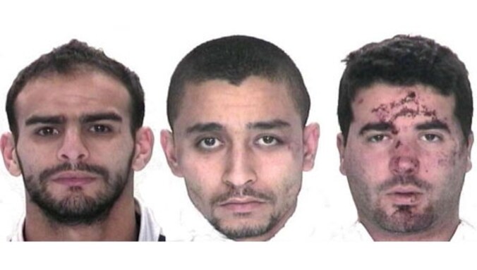 Oussama Trimini Langeri, Abdelhalim Akil en Youssef Oulad Haj Chaib. Alledrie 27 jaar oud.