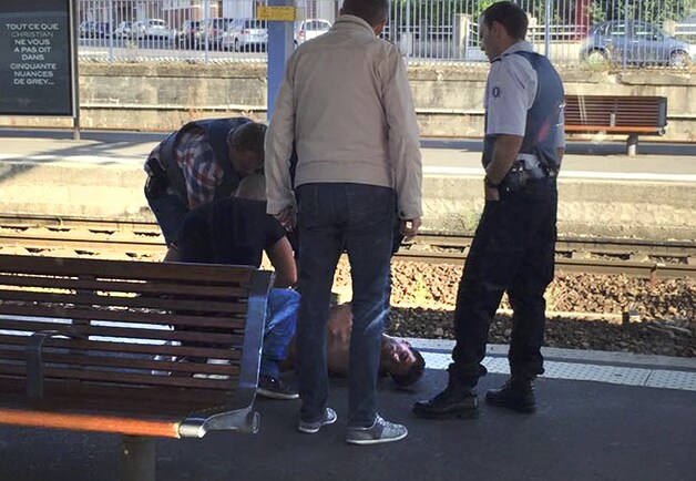Ayoub El Khazzani werd op de trein overmeesterd en in verdenking gesteld voor pogingen tot moord met terroristisch oogmerk.
