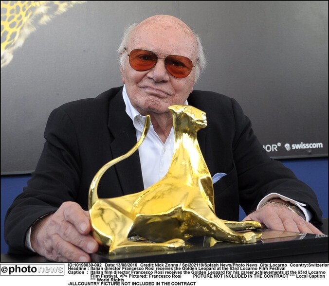 Francesco Rosi in 2010.