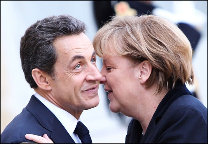 Hoe sterk zijn de verenigde armen van Sarkozy en Merkel?