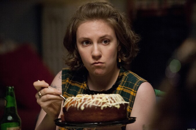 Lena Dunham in 'Girls'.