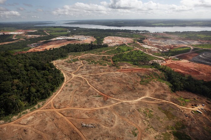 Ontbossing, hier in Brazilië, is in grote delen van Zuid-Amerika een probleem.