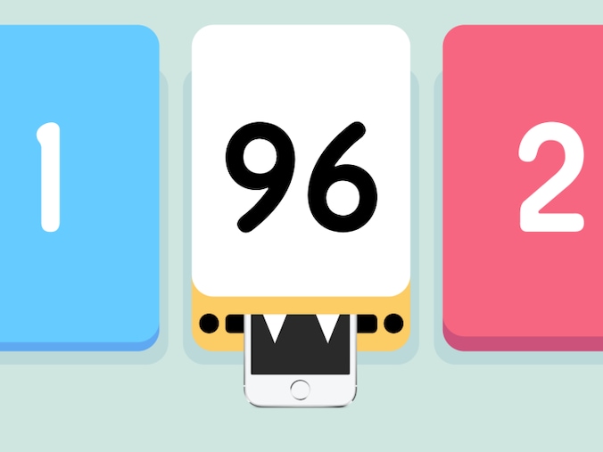 Threes!, de beste game van 2014 volgens Apple.