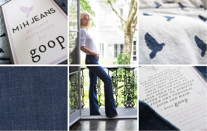 Gwyneth Paltrow en haar MiH 'Marrakesh' jeans