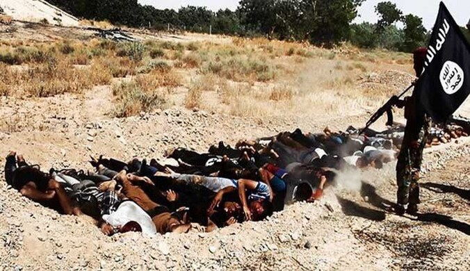 Strijders van ISIS executeerden begin juni gevangengenomen soldaten van het Iraakse regeringsleger. Beelden van de massa-executies werden verspreid via radicale websites.