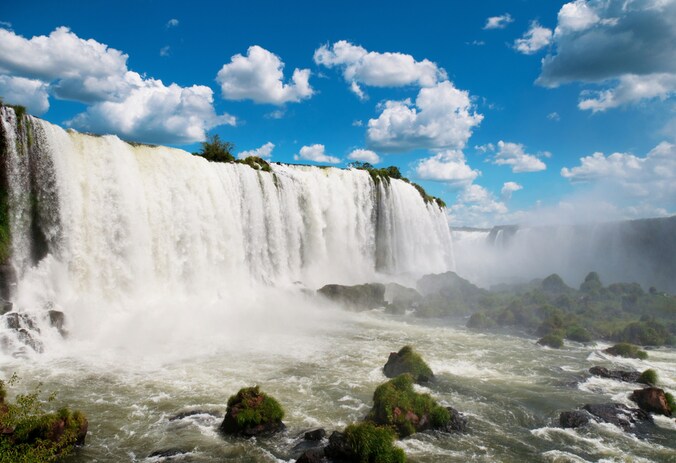 De Iguazu watervallen in Argentinië