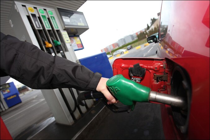 De benzineprijzen drukten de inflatie.