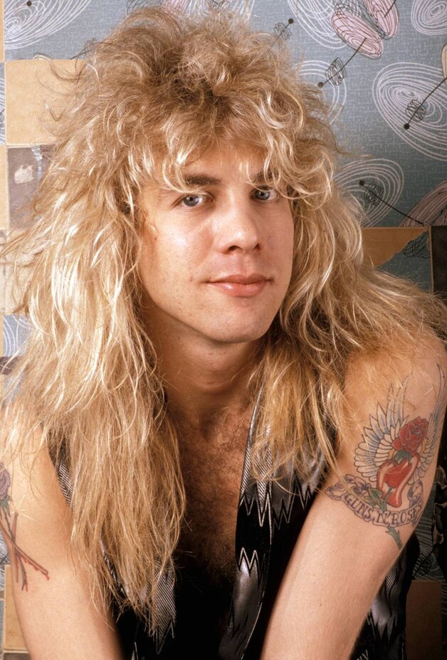 Steven Adler in 1989.