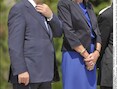 Karel De Gucht en zijn vrouw Mireille Schreurs.