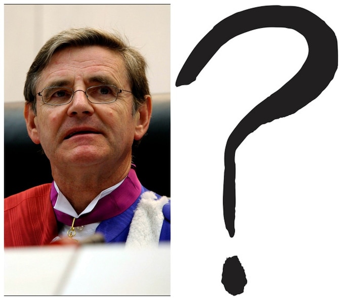 Marc Bossuyt (l) gaat met pensioen. N-VA denkt na over wie ze zou kunnen aanduiden als opvolger, bevestigt de partij.gt de partij.