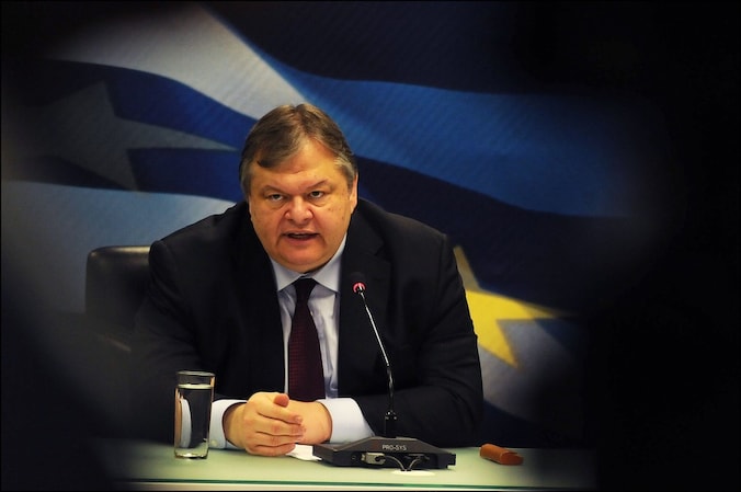 Voormalig minister van Financiën, Evangelos Venizelos