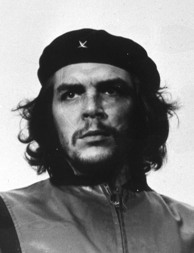 Che Guevara, toonbeeld van de revolutie in de jaren 60.