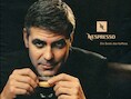 Nespresso-gezicht George Clooney.