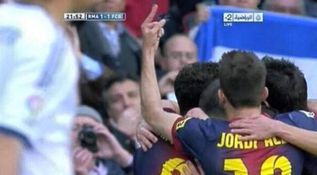 De misplaatste actie van Jordi Alba.