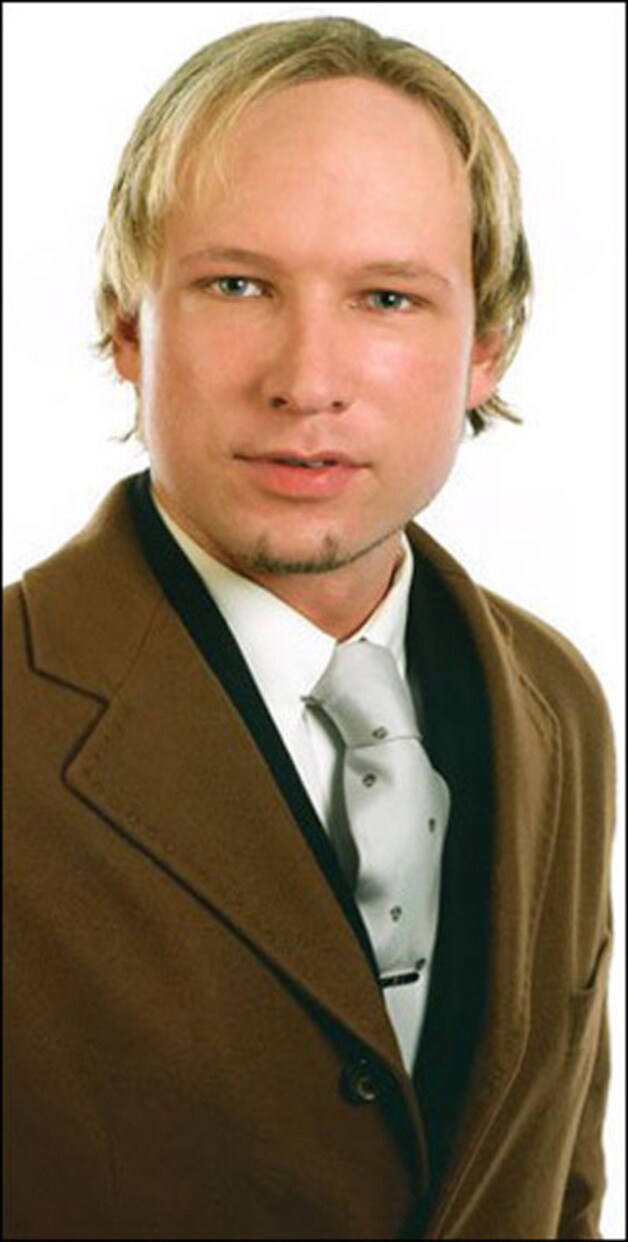 De verdachte schutter, de 32-jarige Anders Behring Breivik.