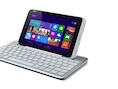 De Acer Iconia W3. Het toetsenbord is optioneel te verkrijgen voor 69 euro.