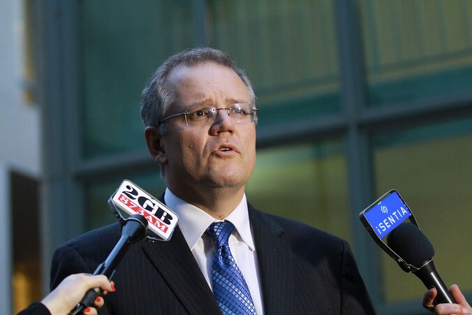 De Australische minister van Immigratie, Scott Morrison.