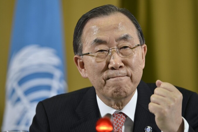 Secretaris-generaal van de Verenigde Naties Ban Ki-moon.
