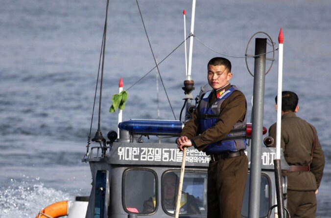 De Noord-Koreanen bereikten Zuid-Korea in een bootje.