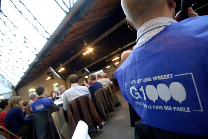 G1000: bescheiden poging tot burgerdemocratie.
