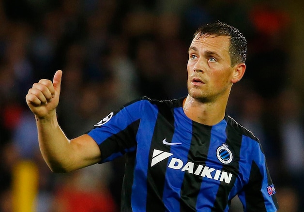 De Sutter, hier op een archiefbeeld in het truitje van Club Brugge.