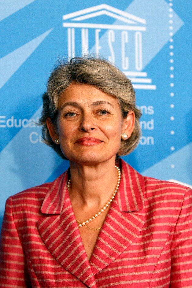 Irina Bokova, directeur-generaal van de UNESCO.