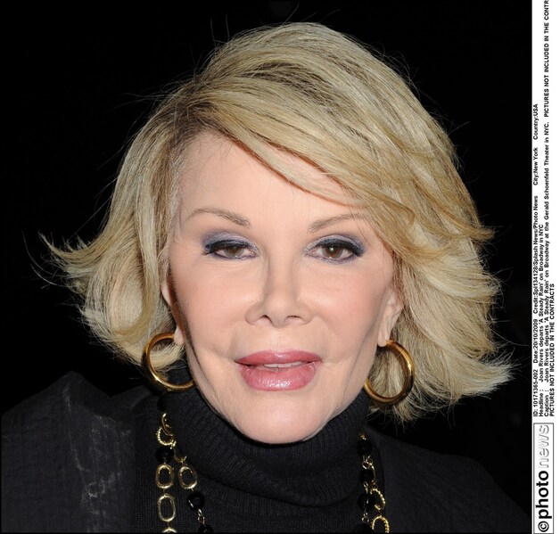 Joan Rivers vindt het allemaal maar niks.