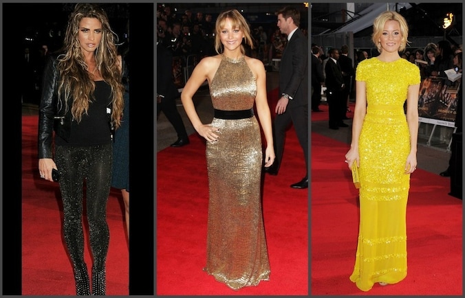 Katie Price, Jennifer Lawrence en Elizabeth Banks