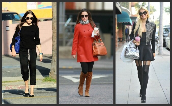 De handtas van Jessica Biel, de jas van Pippa Middleton en de panty's van Paris Hilton