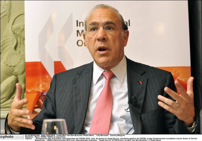 Angel Gurria, secretaris-generaal van de OESO.