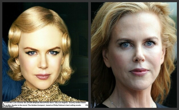 Ook bij Nicole Kidman is een en ander gladgestreken.
