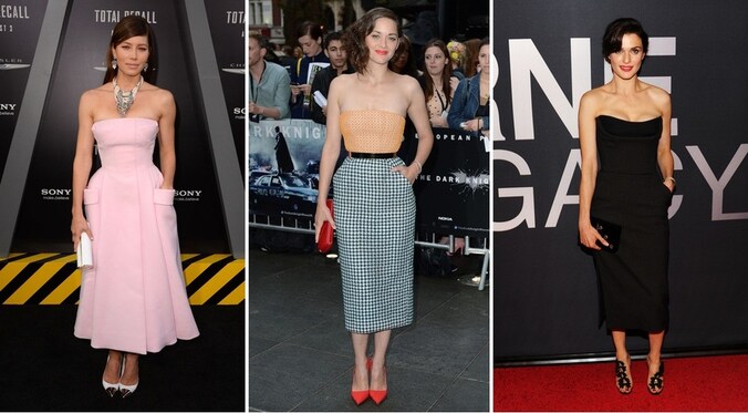 Jessica Biel, Marion Cotillard en Rachel Weisz