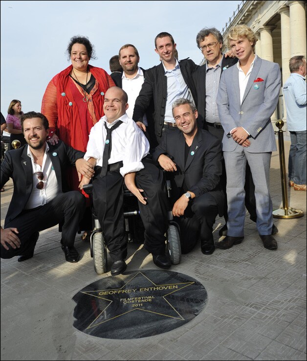 De cast op het filmfestival van Oostende.