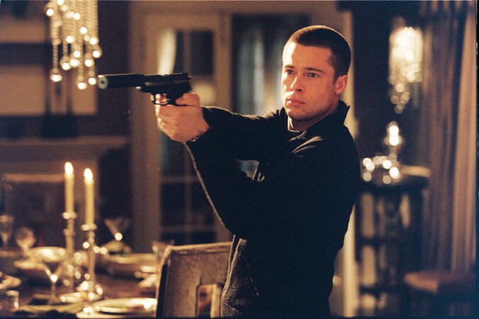 Brad Pitt in 'Mr and Mrs Smith'.