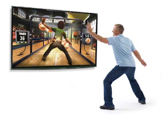 Met de bewegingssensor kan je ook games spelen zonder controller.