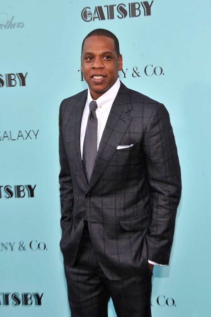 Jay Z van top tot teen gekleed in Tom Ford